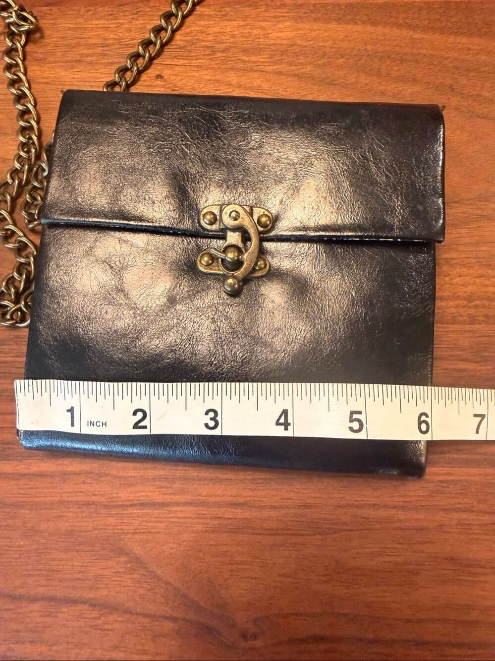 Steve Madden | Bags | Vintage Steve Madden Womens Black Chain Strap ...